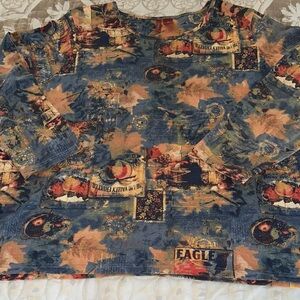 Fresh Women’s Multicolor Graphic Tunic Top size 3X